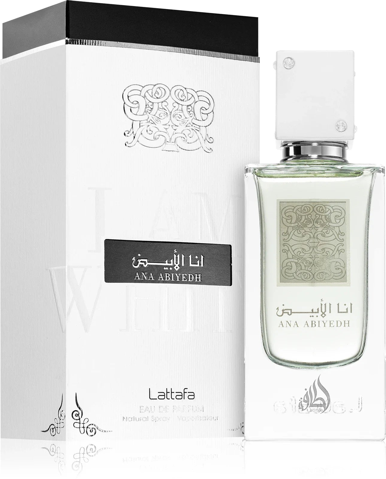 Lattafa I am White Ana Abiyedh EDP 60ml