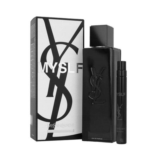 SET Yves Saint Laurent MYSLF EDP Refillable 100 ml + EDP Refillable Miniature 10 ml (man)