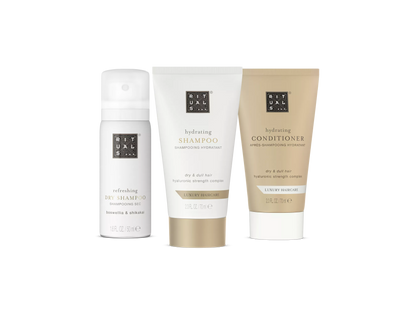 RITUALS Hydrating Shampoo 70ml + Hydrating Conditioner 70ml + Refreshing Dry Shampoo 50m
