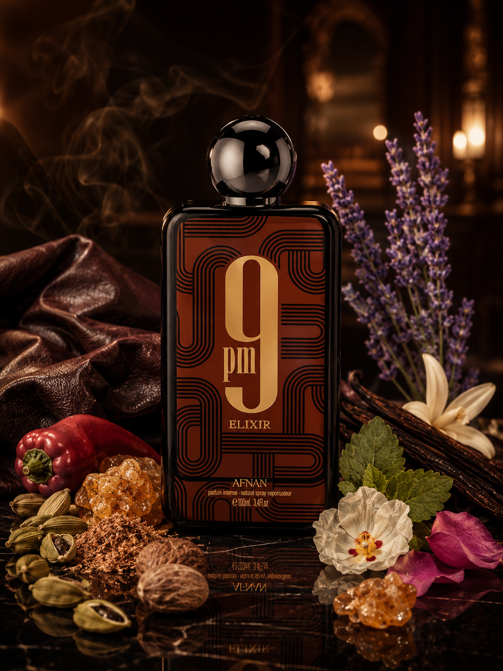 Afnan 9 PM Elixir Parfum Intense 100ml